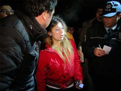 Polis zor ikna etti