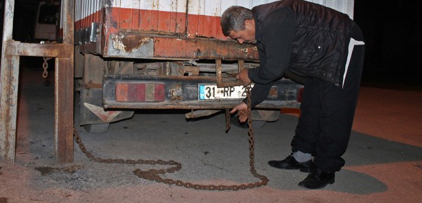 Kamyon hırsızlarına karşı ilginç çözüm