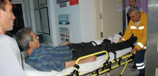 Müşteriye sinirlendi kendini vurdu!