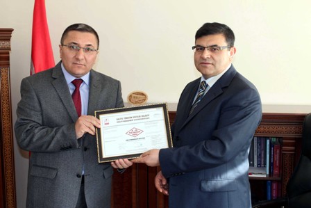 Beyşehir Tapu Müdürlüğü kalitesini belgeledi