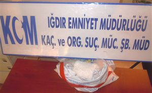 Iğdır'da Metamfetamin operasyonu