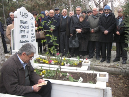 Mezarları başında anıldılar