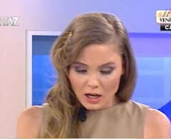 Canlı yayında gelen haber ağlattı