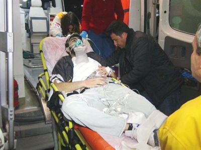 Kendini vuranların elinden kurtulup, ambulans istedi