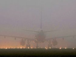 Hava ulaşımına sis engeli