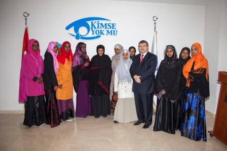 Somali Sağlık ve Eğitim Bakanı Kimse Yok Mu’yu ziyaret etti