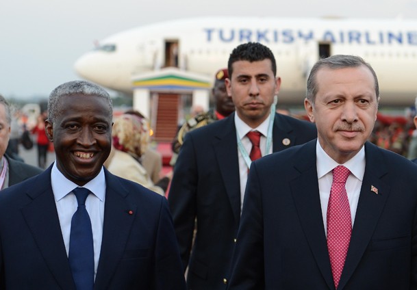 Başbakan Erdoğan Gabon'da