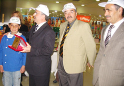 İzcilerden resim sergisi