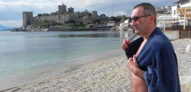 Yurtta kış yaşanıyor Bodrum'da ise bahar...