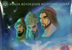 Mevlana'nın mesajları çizgi filmde