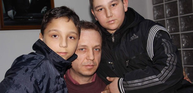 Doğukan Sarı, hastanede babasına kavuştu