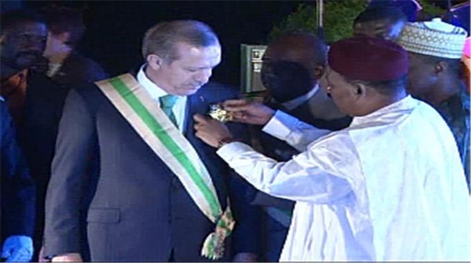 Erdoğan’a Nijer Yüksek Devlet Nişanı