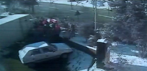 El frenini çekmeyi unutunca...