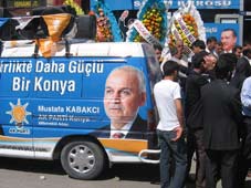 Kabakçı seçim bürosunu açtı