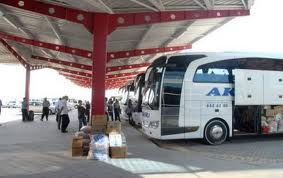 Kar yağışı Karatay otobüs terminalini de olumsuz etkiledi