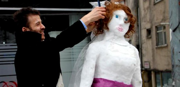 Kardan gelin yaptı!