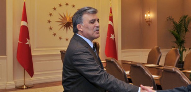 Cumhurbaşkanı Gül'ün kabulü