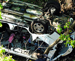 Minibüs devrildi: 9 yaralı