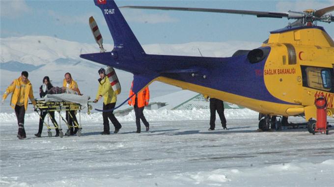 Erzurum'da son 24 saatte 34 hasta kurtarıldı