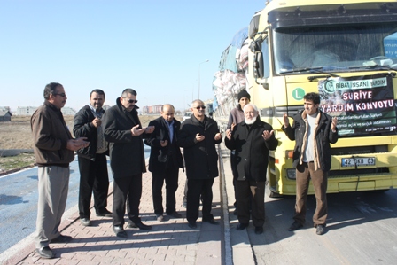Ribat Suriye’ye yardım gönderdi