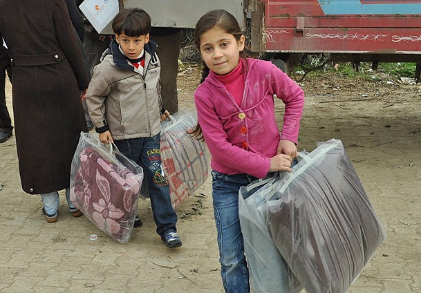 Türkiye mazlumun yüzünü güldürdü