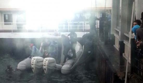 Beşiktaş iskelesinde korkunç olay