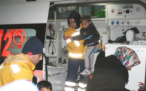 Sobadan sızan gaz korkuttu