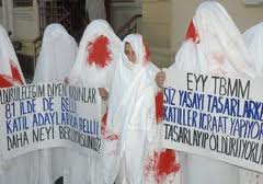 Şefkat-Der'den "Kanlı Kefenli" eylem