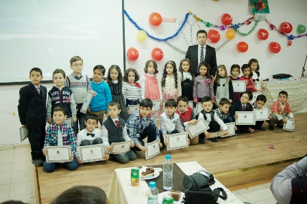 Başarılarını yaptıkları etkinlikle taçlandırdılar