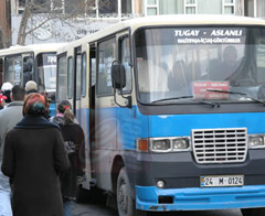 İstanbul'da minibüs ücretlerine zam