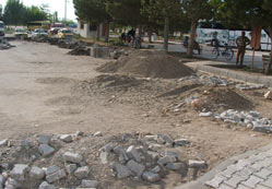 Ereğli Otogarı'na park yapılıyor