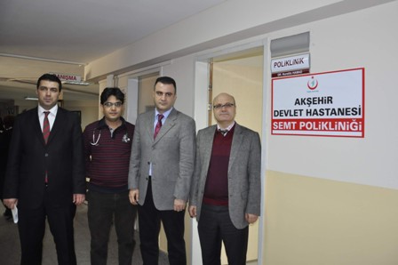 Akşehir'de semt polikliniği açıldı