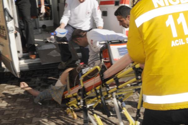 Sedyeden düşürülen adam öldü