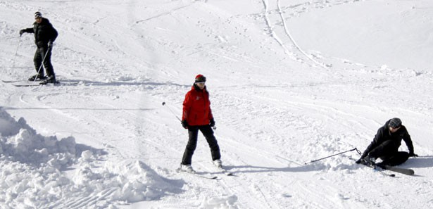 Uludağ'da kar kalınlığı 2 metreye ulaştı