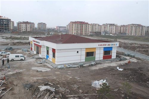 Karatay'da 3 adet Anaokulu binası tamamlanmak üzere