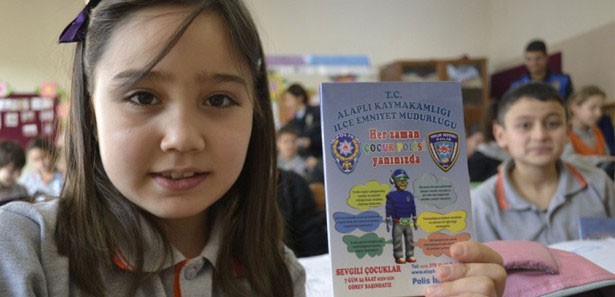 Öğrencileri tehlikelere karşı uyaran takvim