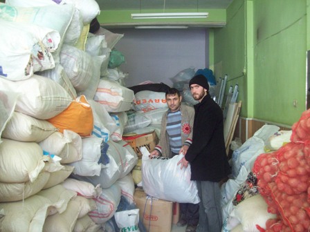 Karapınar'dan Suriye'ye yardım