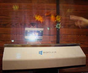 "Ekransız" dokunmatik ekran!