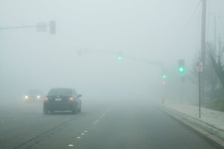 Sis trafiği olumsuz etkiliyor