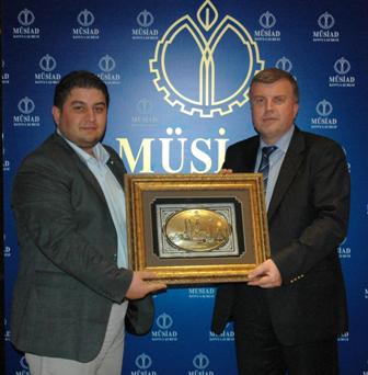 Genç MÜSİAD Ahmet Şan’ı ağırladı