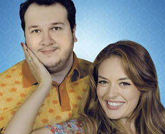 Celal ile Ceren'in Avrupa galası yapıldı