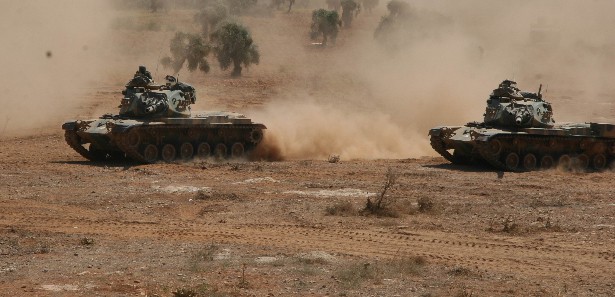 Mehmetçikten sınırında büyük gözdağı