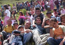 Takkeli Dağ, öğrencilerle şenlendi
