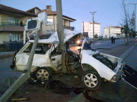 Beyşehir'de kaza: 1 yaralı
