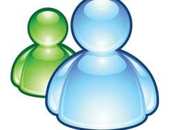 Microsft Messenger'dan mesaj var