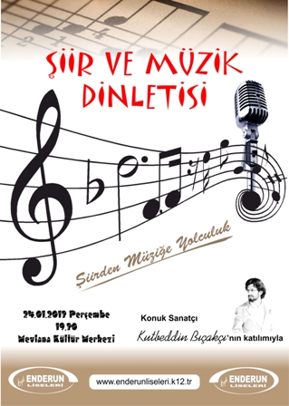 Özel Enderun’dan şiirli akşamlar