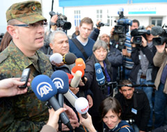 Alman komutandan patriot açıklaması