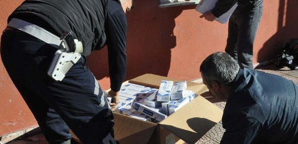 Kırıkkale'de 10 bin paket kaçak sigara ele geçti