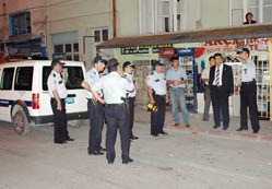 Okul bahçesinde kıskıvrak yakalandı