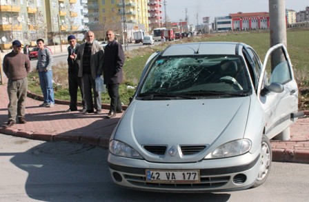 Ölümden direk kurtardı